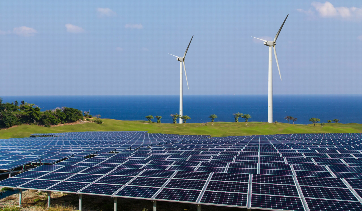 Lagring av förnybar energi från sol och vind